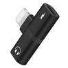 UA-008 | Lightning adaptér - 2x Lightning | Audio adaptér pro iPhone