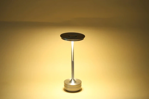 HJA-25-OURO | Candeeiro de mesa com três cores claras | Lâmpada noturna com bateria embutida