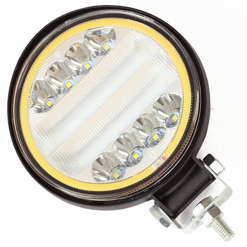 WL10-45-126W Rond | 126W DUAL LED-werklamp - wit en oranje