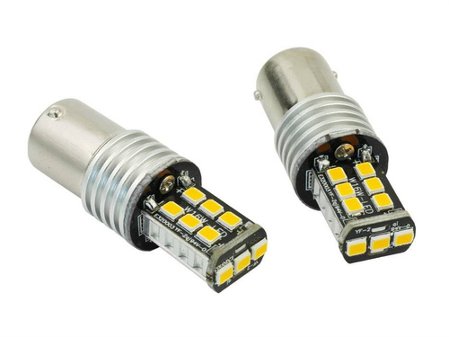 BA15S 15 SMD 2835 LED bilpære
