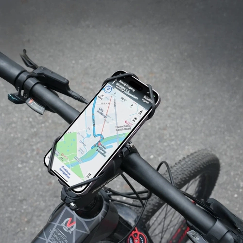 Bicycle phone holder with quick release | 360° rotating handlebar mount | 08CN0019