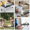 LFD-6040-NOIR | Tapis pour ordinateur portable | Table de petit-déjeuner pliante | Support de lit