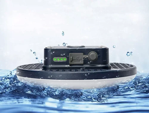 BM-L05 | Lámpara de camping con potente imán y función powerbank | 88 LED, 8400 mAh, 2000 lm, 3 colores de luz con ajuste de brillo suave