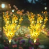FLD-15-GALBEN | Lampă solară LED de grădină Forsythia | 70 cm, 600 mAh