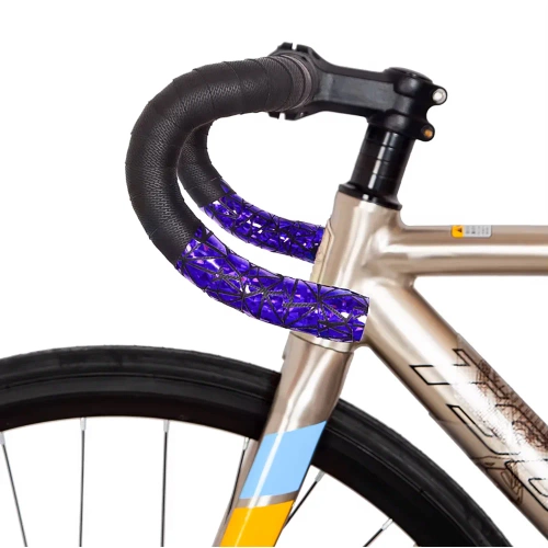 Antislip stuurlint met reflector | EVA+PU 3,5mm Gravelbike stuurlint | XKHBD-1-BL