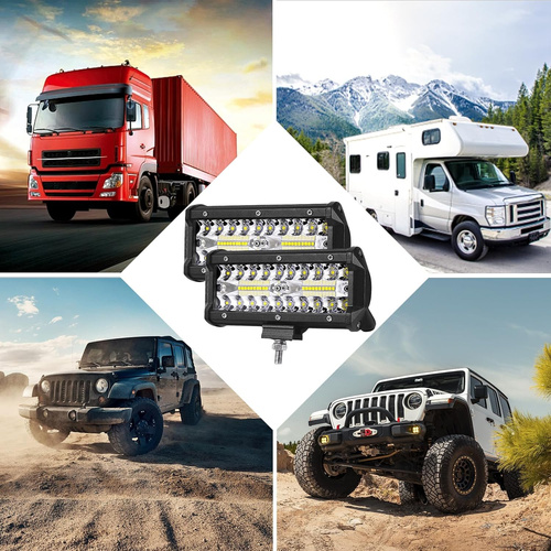 Sada dvoch pracovných lámp | Off Road LED svetlá 120W 12-30V IP68 Combo CREE | LB-120W-3030