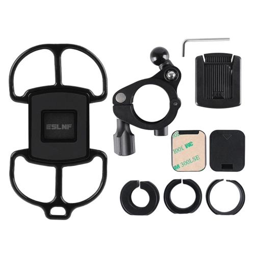 Soporte para teléfono para bicicleta con liberación rápida | soporte giratorio 360° para manillar | 08CN0019