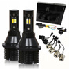 F2-ZES | DRL 2w1 z kierunkowskazem | Żarówki 12 SMD ZES High Power | Światła LED do jazdy dziennej