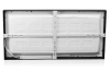 LED-Deckenleuchte | 60x30 cm, 30 W, 2.850 lm | schwarz