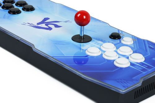 Retro-Spielkonsole | 5.000 Retro- und 3D-Spiele, 2 Controller-Sets, integrierter Lautsprecher, Anschlussmöglichkeit für Münzeinwurf | schwarz | BP-3001-SCP