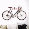Folding bicycle wall mount, rubber-coated bike hanger | HSGG-235