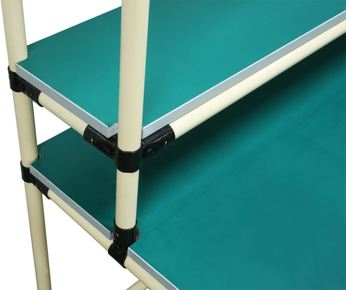 Magazijnpaktafel | aanrecht + 2 planken