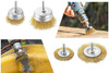 M-5in1 | Set of 5 wire brushes | brass wire