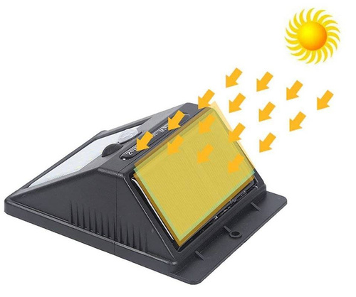 SSL-30LED | LED solar lamp with motion and twilight sensor | 30 LEDs