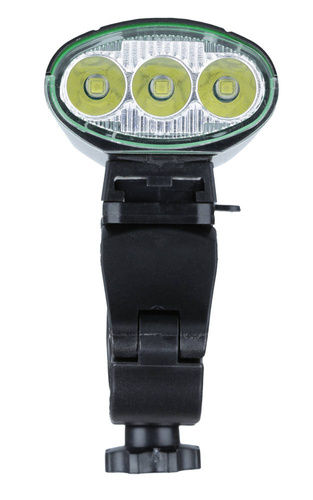 L9 | PREMIUM front bicycle light | aluminum | 3x XM-L T6 CREE LED, 750lm, 6 lighting modes, 3000mAh battery | powerbank