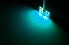 RGB LED panel sæt | 2 LED-paneler 12 SMD 5050 RGB | Farve fjernbetjening | C5W og W5W adaptere