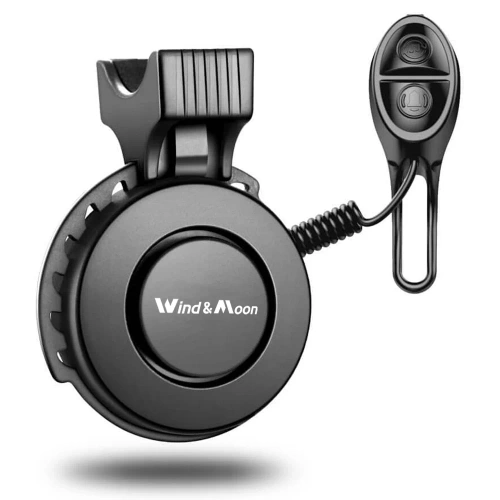 TWB-105 Elektrisk Cykelklokke USB 120 dB | Dørklokke med indbygget batteri | 4 lydtilstande