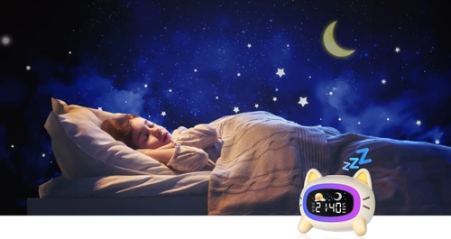 SG-5-W | Sveglia con luce LED | Orologio con funzione di cambio colore