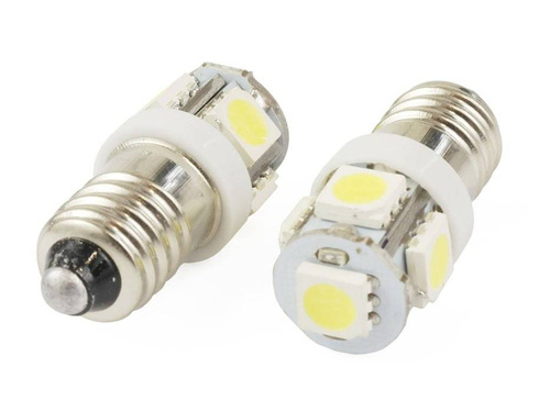 Car LED bulb E10 5 SMD 5050 12V