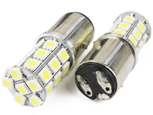 Lâmpada LED para carro BA20D 27 SMD 5050