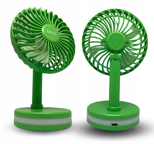FY-049-GR | Ventilador de escritorio compacto | Fuente de alimentación USB | verde