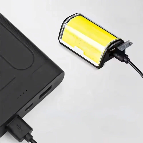 Bike light and headlamp 2in1 LED COB 800lm | Waterproof USB rechargeable light | BBL-513