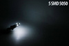 24V Car LED Bulb W5W T10 5 SMD 5050