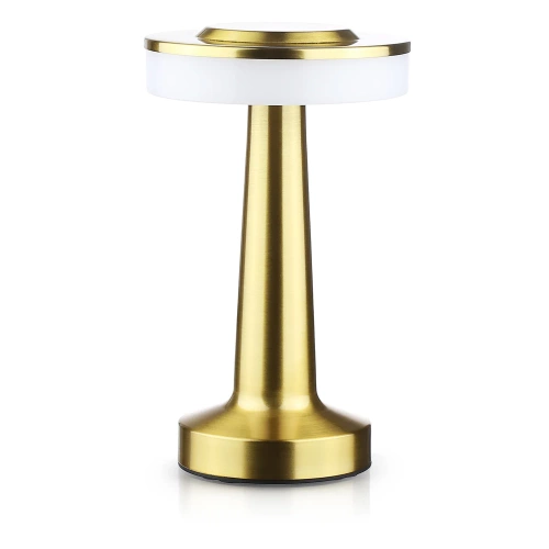Kabellose Tischlampe | Berührungsempfindliche Nachtlampe mit einstellbarer Lichtfarbe | USB Lampe | HJA14-GOLD