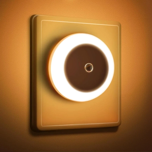 Chytré LED noční světlo se senzorem soumraku | Kontaktní noční světlo s teplým světlem | JL-510