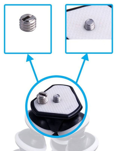 PSI-L03 | Elastyczny statyw, tripod, uchwyt na aparat fotograficzny, telefon | rozmiar L