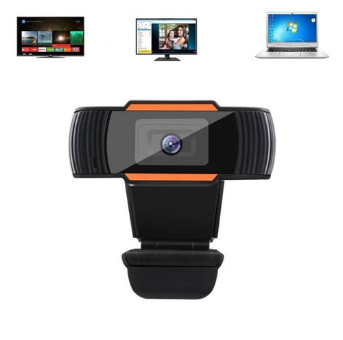 Q8-zwart | FULL HD-webcam | F37 Lens 1080p-sensor