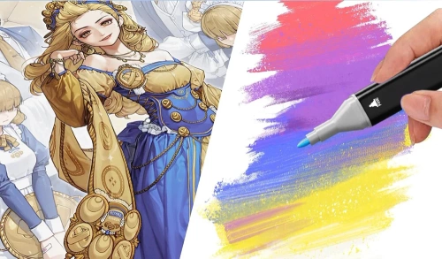 SMP-60PCS | Colored markers | Double-sided markers | A set of markers in a bag