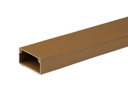 ZXC-20-1M | Maskavimo juostelė RTV kabeliams, kabelių kanalams, dengiamajai plokštei | 3M lipni juosta | 1 metras, 40x20 mm, ruda