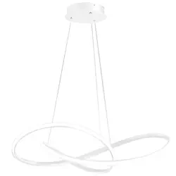 Moderne Pendelleuchte | LED | Weiß | RLA-48W-W