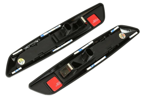 PLCBD004B | Luzes de sinalização laterais LED | abajur transparente, caixa preta | não dinâmico | BMW E90 E91 E92 E93, E60 E61, F10, E81 E82 E87 E88