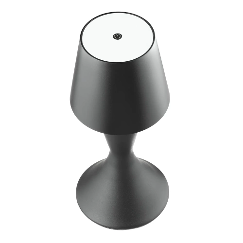 Bezdrátová noční lampa s vestavěnou baterií | Stylová stolní lampa s nastavitelnou barvou a intenzitou světla | YG-D021-BLACK