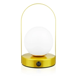 YG-D016-G | Stylish LED Table Lamp | Touch Lamp with Built-in Battery