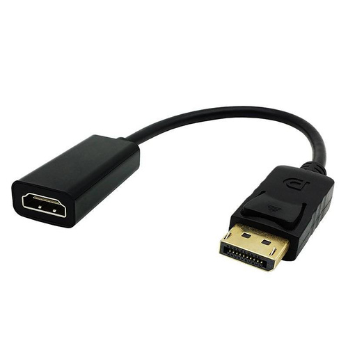 HDMI-Kabel (f) - Display Port | 4K | 30 cm | DP-H-30CM-Black