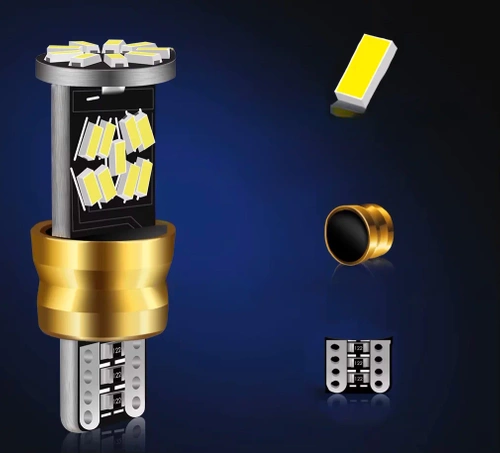 T10-27SMD | W5W stovėjimo lemputė | LED vidaus apšvietimas | Įkraunama lemputė su Can Bus