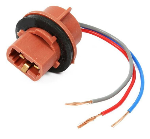 SW-7443 Bulb socket / lampholder W21 / 5W - two-fiber version, three wires