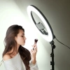 Ringlamp set | 45 cm met statief 210 cm | professionele lamp voor streaming of make-up