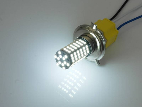 Automobilio LED lemputė H4 120 SMD 1210