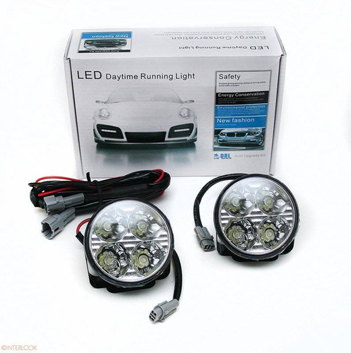 DRL 05 PREMIUM | Lights HIGH POWER LED daytime running | round  70 mm