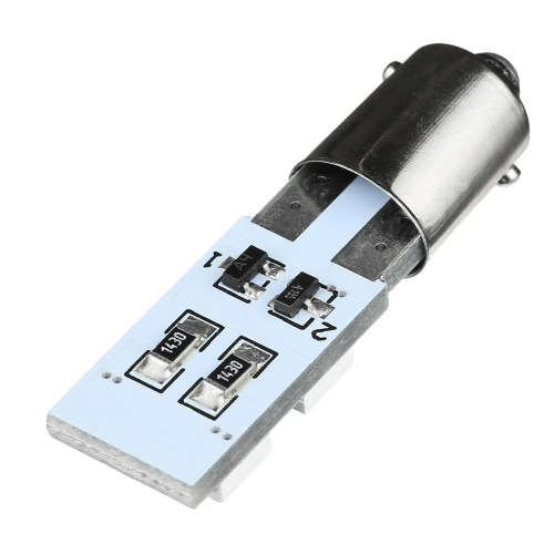 LED autožárovka BA9S BA9XS 4 SMD 5050 CAN BUS