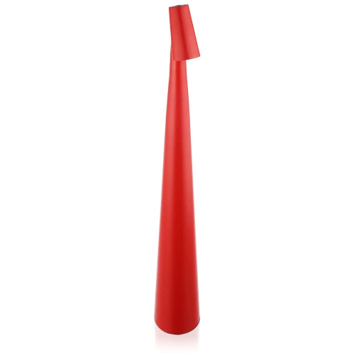 HMS-455-ROSSO | Lampada da tavolo 43 cm | Lampada notturna senza fili con batteria integrata | Lampada con controllo touch