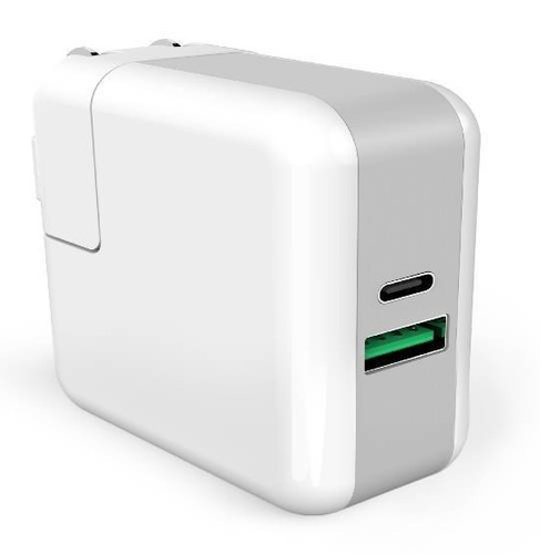 Ladegerät | Power Delivery 3.0 für MacBook | weiß | KP2U-PD-White