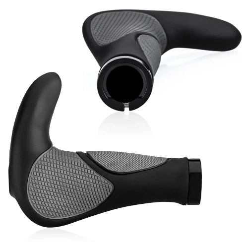 Ergonomické gripy na bicykel | Protišmykové gumové rukoväte TPR | BHD-233-G