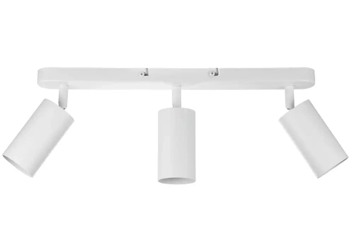 MS-GU10-3 | Driepunts plafondlamp, 3x GU10 witte bewegende spot