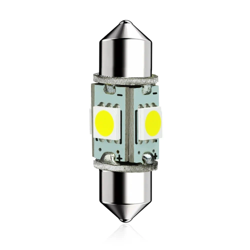 Autó LED izzó C5W 4 SMD 5050 360st