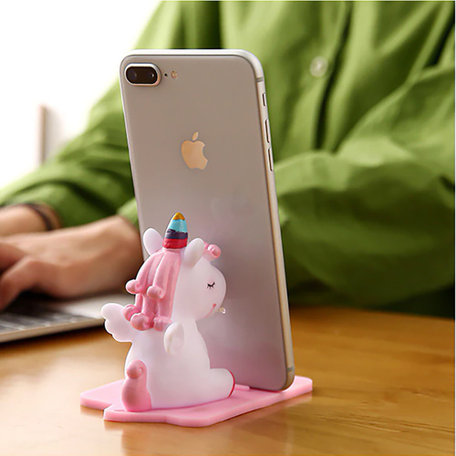 PSI-TS008 | Supporto universale per telefono o tablet a forma di unicorno | 3 colori